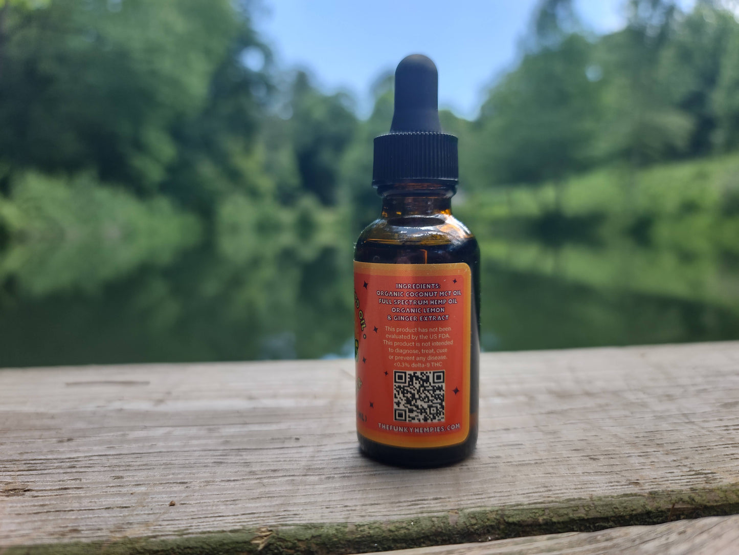 Groovy Lemon Ginger CBD Oil |The Funky Hempies